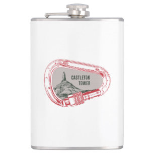 Castleton Tower Kletterkarabiner Flachmann