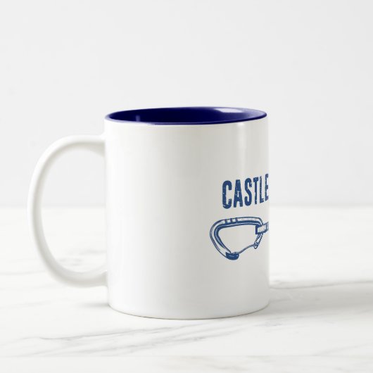 Castleton Tower Klettern Zweifarbige Tasse (Links)