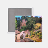 Castleton und die Klippen Magnet (Vorderseite/Rückseite)