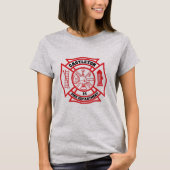 Castleton VT Volunteer Fire Department T-Shirt (Vorderseite)