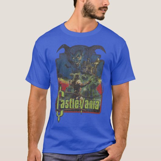 Castlevania 1986 lustig T-Shirt (Vorderseite)