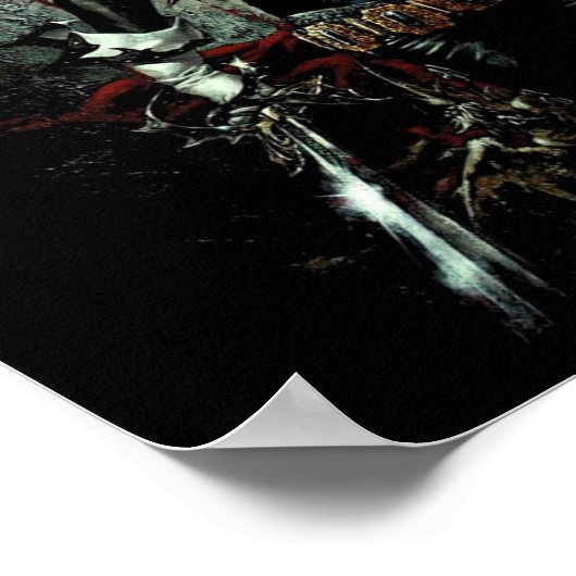 Castlevania Lord of Shadow Poster (Ecke)