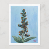 Castor Bean Plant Postkarte (Vorderseite)