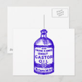 Castor Oil! Ja! Postkarte (Vorne/Hinten)