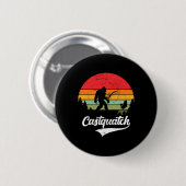 Castquatch Lustig Byss Fischer Angeln Meme Button (Vorne & Hinten)