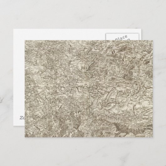 Castres Postkarte (Vorne/Hinten)