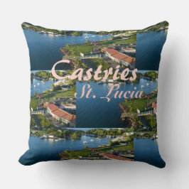 Castries Saint Lucia Caribbean Island Kissen