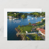 Castries Saint Lucia Caribbean Island Postkarte (Vorne/Hinten)