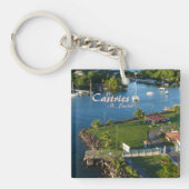 Castries Saint Lucia Caribbean Island Schlüsselanhänger (Vorderseite)