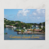 Castries, Saint Lucia Postkarte (Vorderseite)