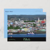 Castro Chile Postkarte (Vorne/Hinten)