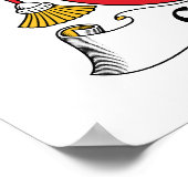 Castro Familienwappen Poster (Ecke)