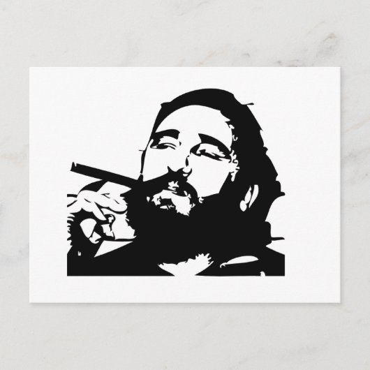 Castro Fidel-Kubanrevolution Postkarte (Vorderseite)