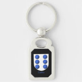 Castro Historischer Schild Schlüsselanhänger (Vorderseite)