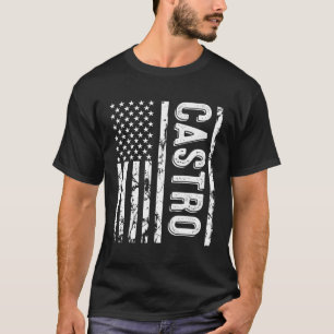 Castro Nachname Nachname Team Castro Family Reunio T-Shirt