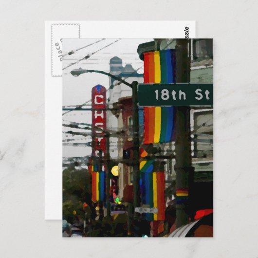 Castro Postkarte (Vorne/Hinten)