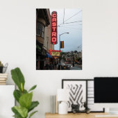 Castro, San Francisco CA Poster (Heimbüro)