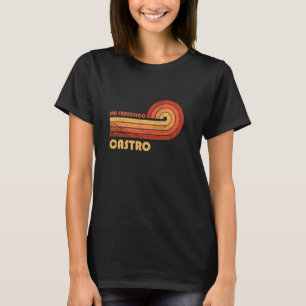 Castro San Francisco California Retro Vintag T-Shirt