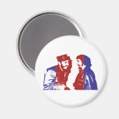 Castro und Che Magnet (Vorderseite/Rückseite)