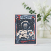 Castronaut Postkarte (Stehend Vorderseite)