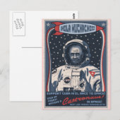 Castronaut Postkarte (Vorne/Hinten)
