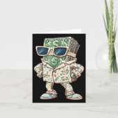 Casual Money Sleepwear Costume For Cash Lovers Karte (Vorderseite)