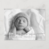 Casual Script | Modernes Foto zur Ankündigung von (Vorderseite)