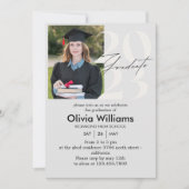 Casual Script |Vertragspartei für den Foto Einladung (Vorderseite)