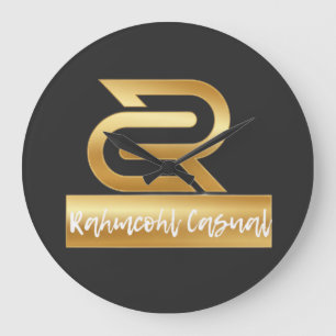 Casual-T-Shirt von Rahmcohl Große Wanduhr