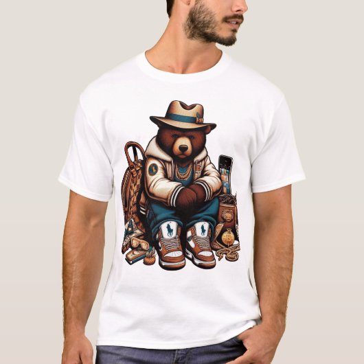 Casual Teddy 001 T-Shirt (Vorderseite)