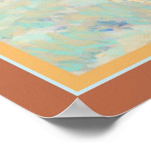 "Casuals on Range" von Frederic Remington Poster (Ecke)