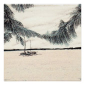 Casuarina Trees, Long Island Bahamas Poster (Vorderseite)