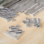 Caswell Strand, NC-Land und Meerblick Puzzle (Seite)