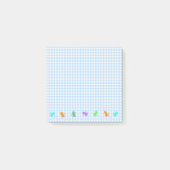 CAT&チェック(ブルー)    ポストイット POST-IT KLEBEZETTEL (Vorderseite)