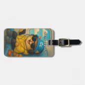 Cat 02 Kids Gepäckanhänger (Vorderseite horizontal)