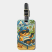 Cat 03 Kids Gepäckanhänger (Vorderseite vertikal)