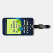 Cat 07 Kids Gepäckanhänger (Rückseite horizontal)