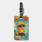 Cat 09 Kids Gepäckanhänger (Vorderseite vertikal)