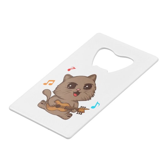 Cat 12 geldbeutel flaschenöffner (Vorderseite Schrägansicht)