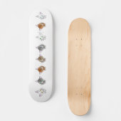 Cat-1 Skateboard (Vorderseite)