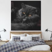 Cat_20180101_by_JAMFoto Leinwanddruck (Insitu (Schlafzimmer))