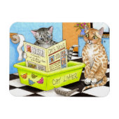 Cat 464 komisches Flexi Magnet (Horizontal)