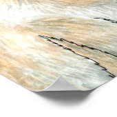 Cat 506 spielt Klavier Poster (Ecke)