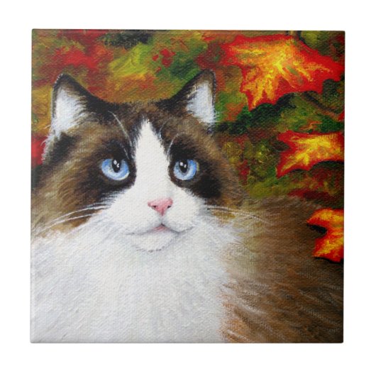 Cat 566 Herbst Herbst Fliese (Vorderseite)