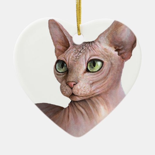 Cat 578 keramik ornament (Vorne)