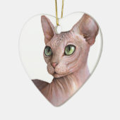 Cat 578 keramik ornament (Links)