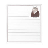 CAT 5.5x6 Notepad + Zeilen Notizblock (Vorderseite)