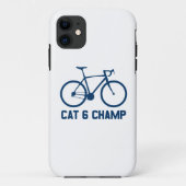 CAT 6 Champ Case-Mate iPhone Hülle (Rückseite)