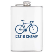 CAT 6 Champ Flachmann (Vorderseite)