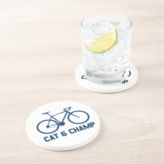 CAT 6 Champ Getränkeuntersetzer (Seite)